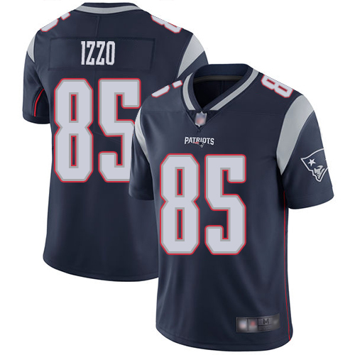 New England Patriots Football #85 Vapor Untouchable Limited Navy Blue Men Ryan Izzo Home NFL Jersey->new england patriots->NFL Jersey